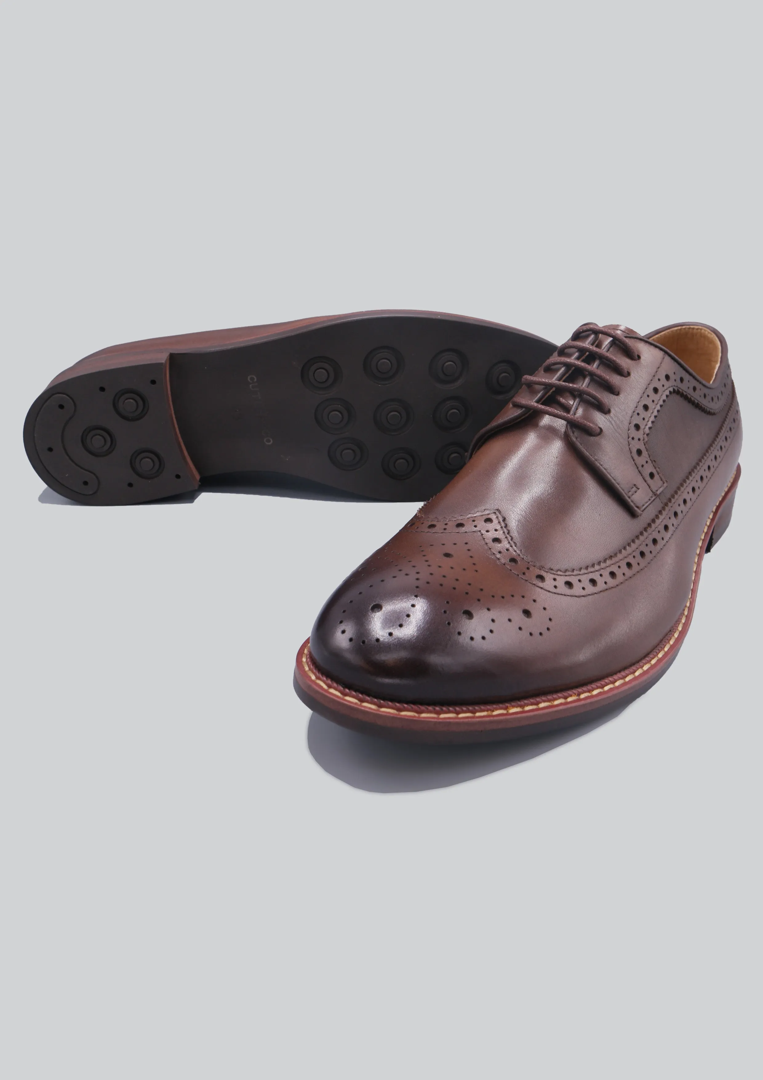 George leather brogue