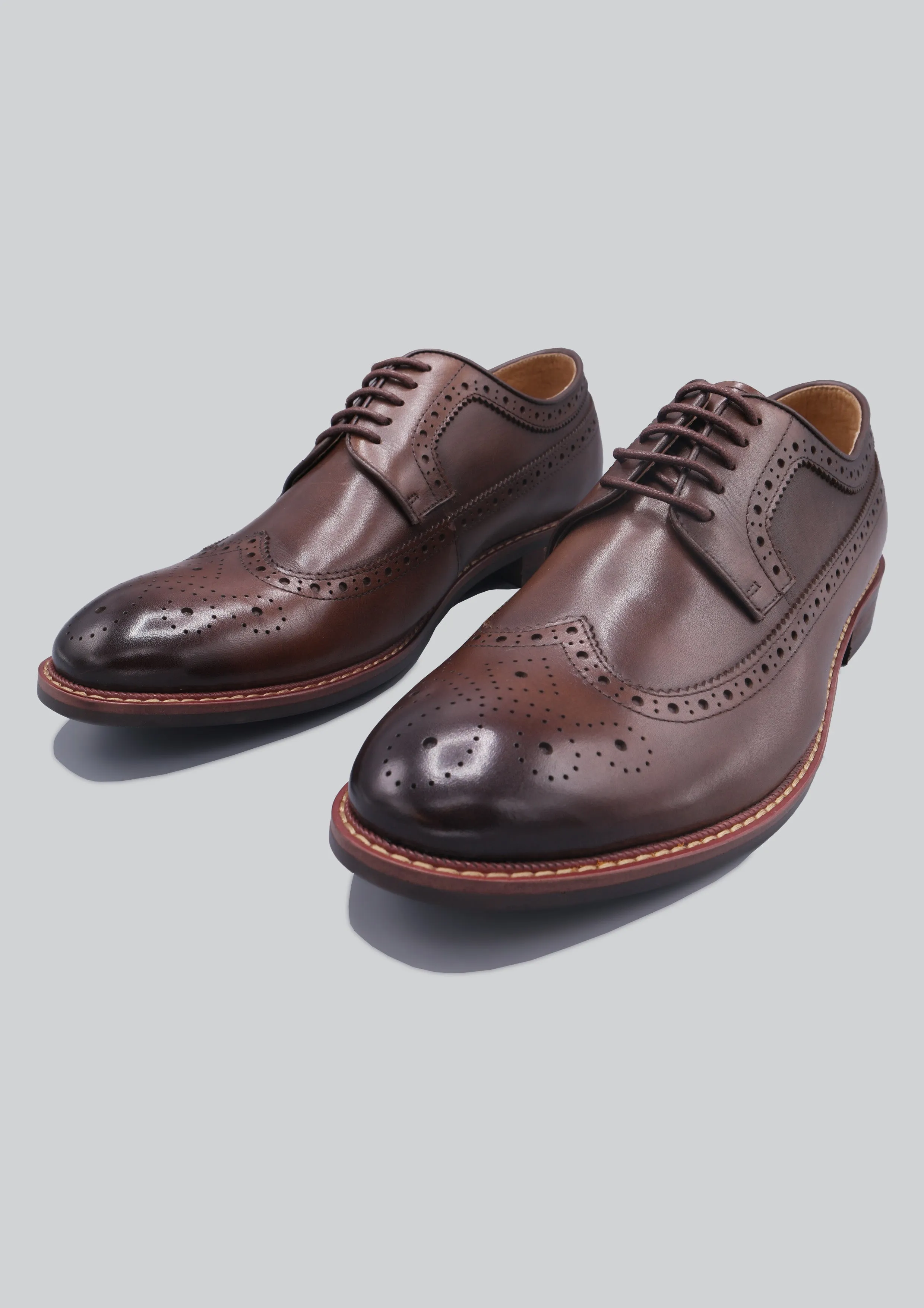 George leather brogue