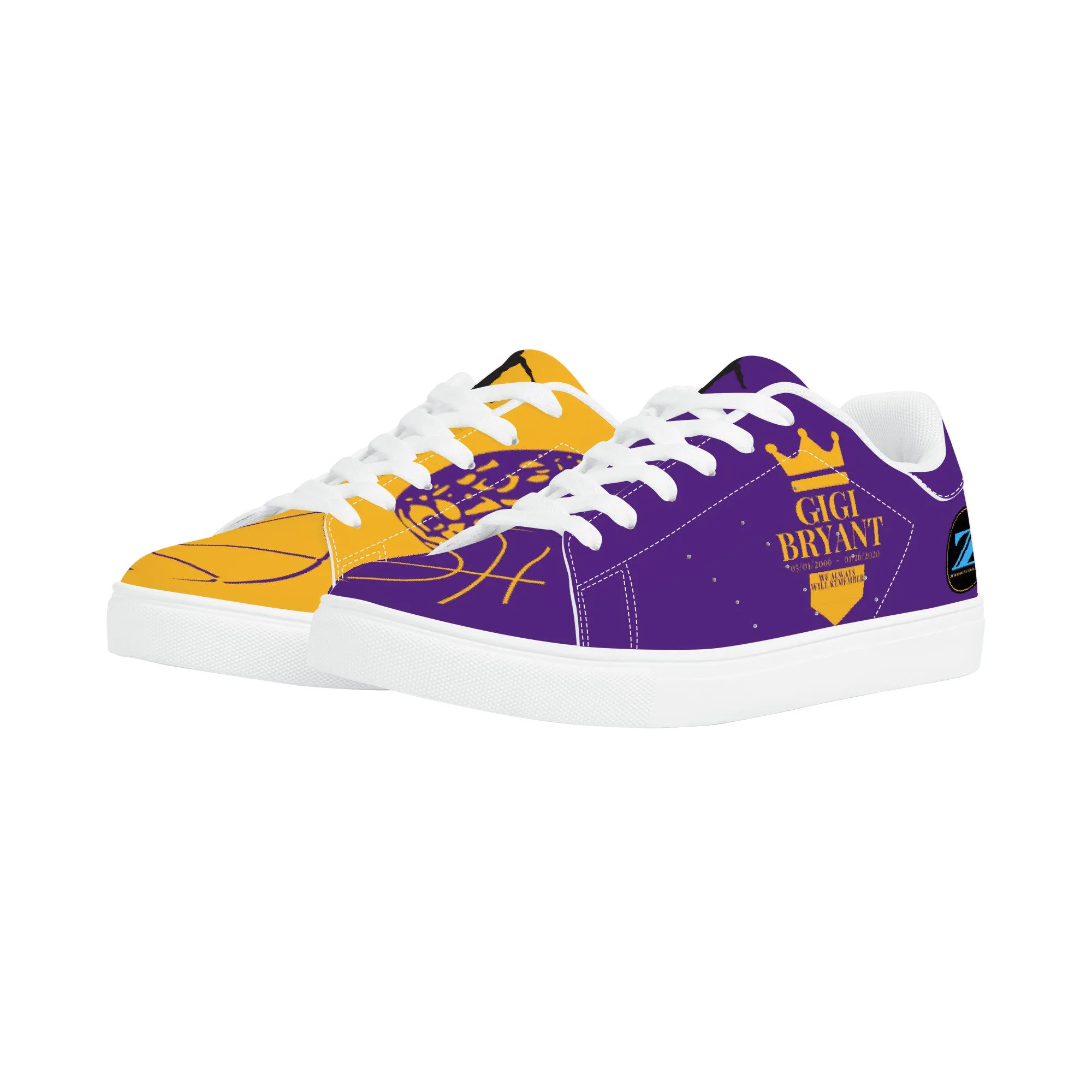 GiGi & Kobe Bryant Sneakers | Low Top Customized | Shoe Zero