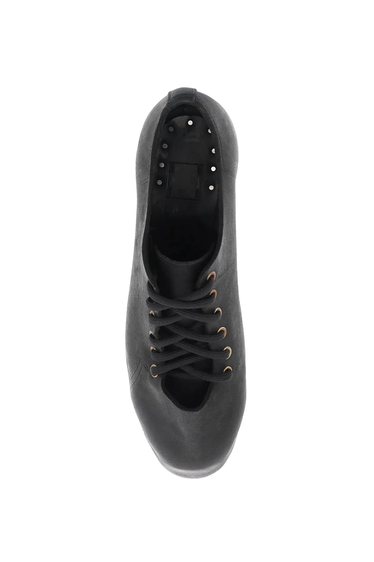 Guidi leather lace-up shoes