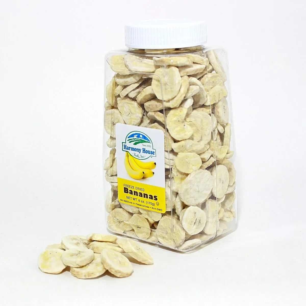 Harmony House Freeze Dried Bananas (6 oz)