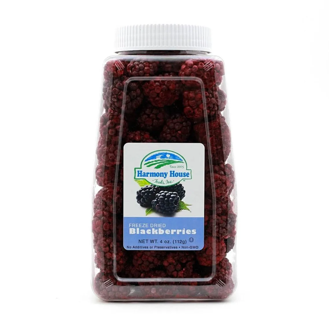 Harmony House Freeze Dried Blackberries (4 oz.)