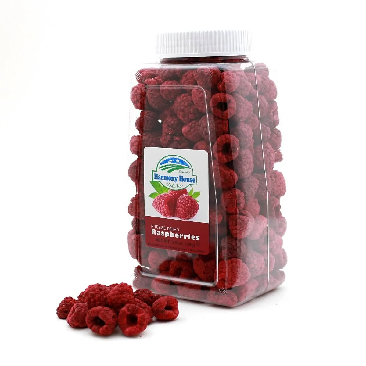 Harmony House Freeze Dried Raspberries (3.5 oz)