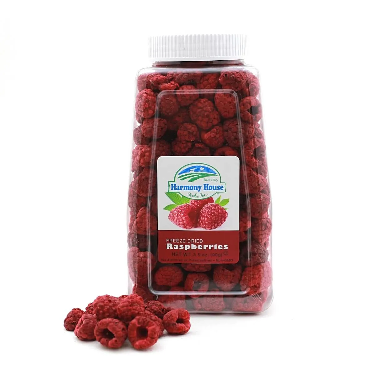 Harmony House Freeze Dried Raspberries (3.5 oz)