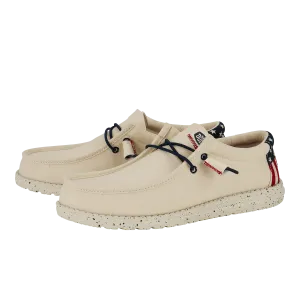 'Hey Dude' Men's Wally Americana - Off White