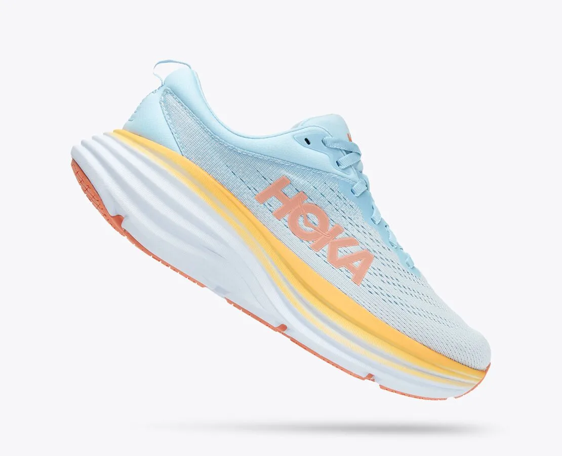 Hoka Bondi 8 Womens Running Shoe - Summer Song/Country Air