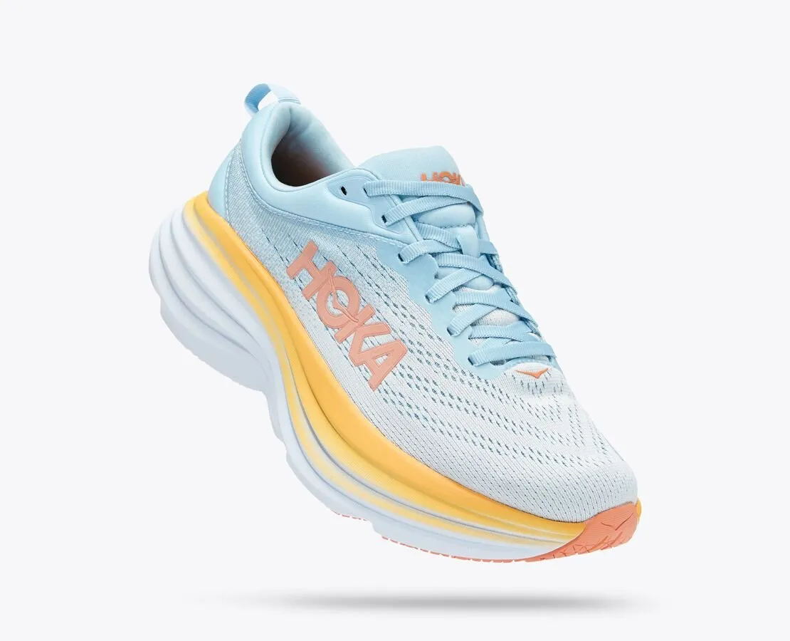 Hoka Bondi 8 Womens Running Shoe - Summer Song/Country Air