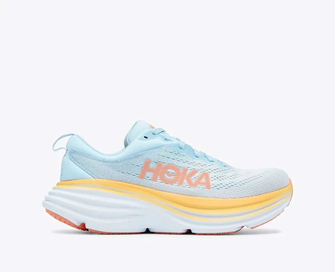 Hoka Bondi 8 Womens Running Shoe - Summer Song/Country Air