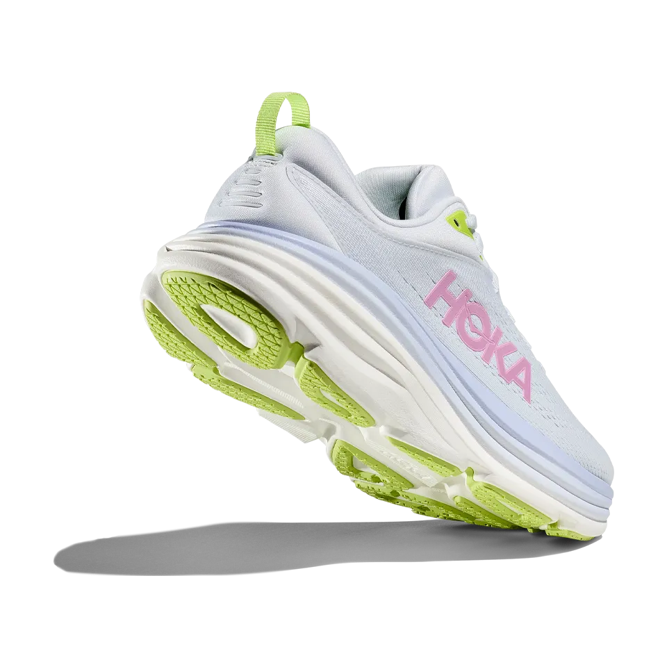 HOKA Women's Bondi 8 Wide Sea Ice/Pink Twilight