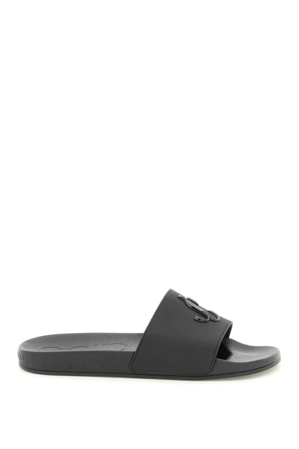 Jimmy choo 'port' rubber slides