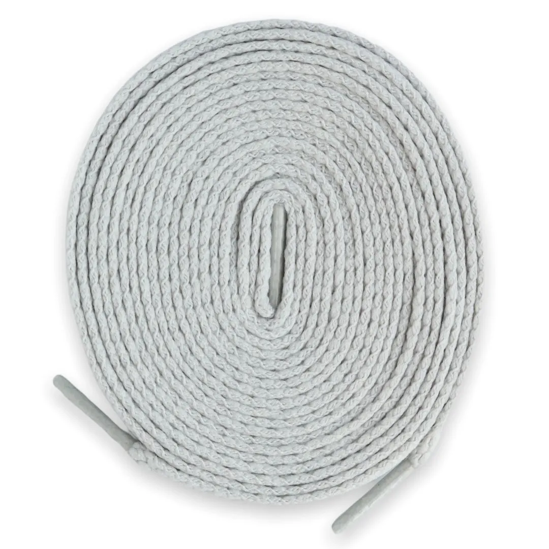 Jordan 1 Laces Basics Flat Thin - Neutral Grey Laces for Air Jordan 1 CO.JP