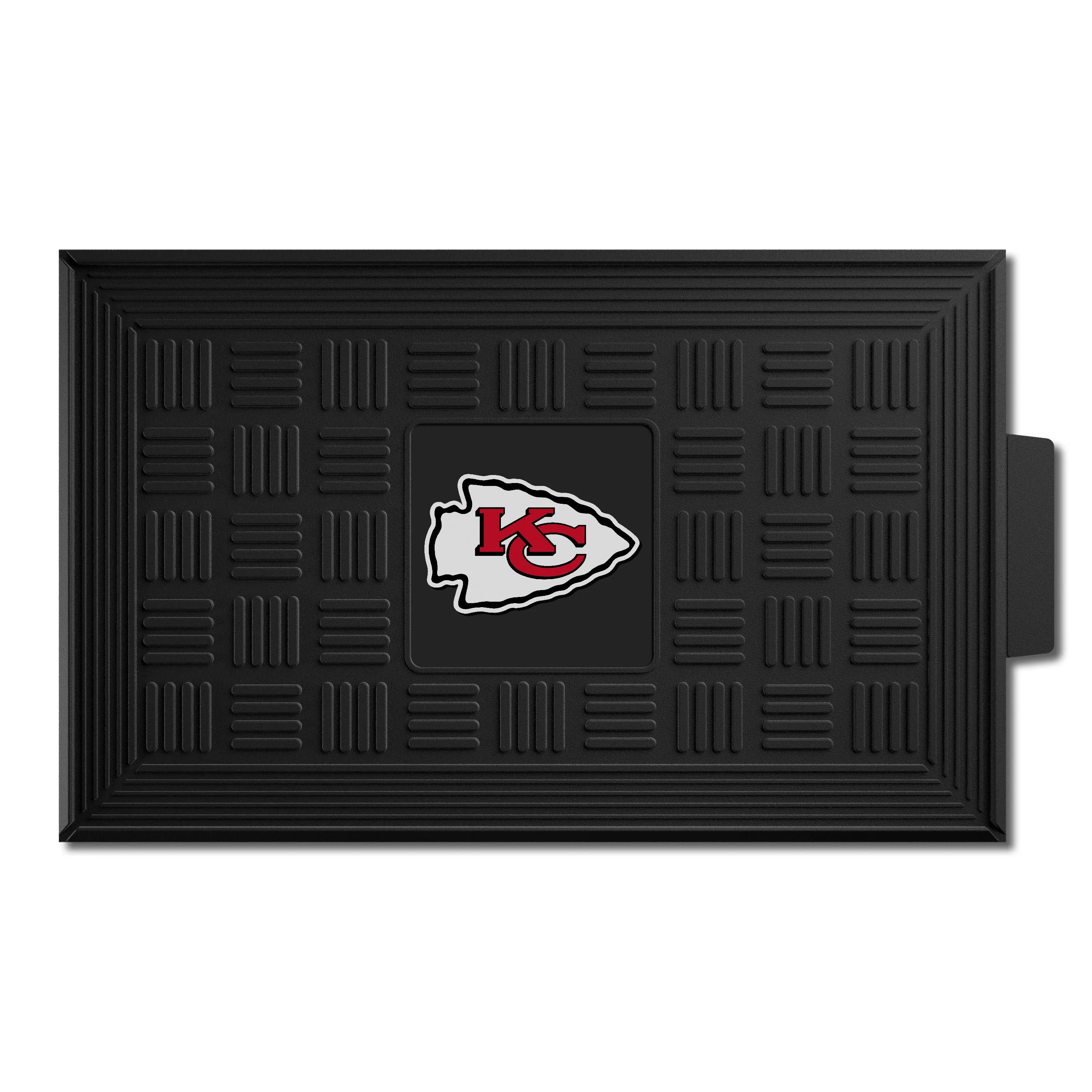 Kansas City Chiefs Heavy Duty Vinyl Medallion Door Mat - 19.5in. x 31in.