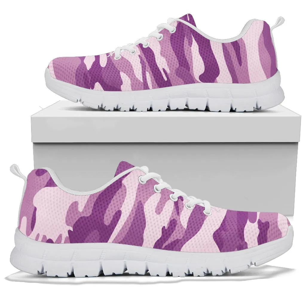 Knit Sneakers_Camo Purple_Combo