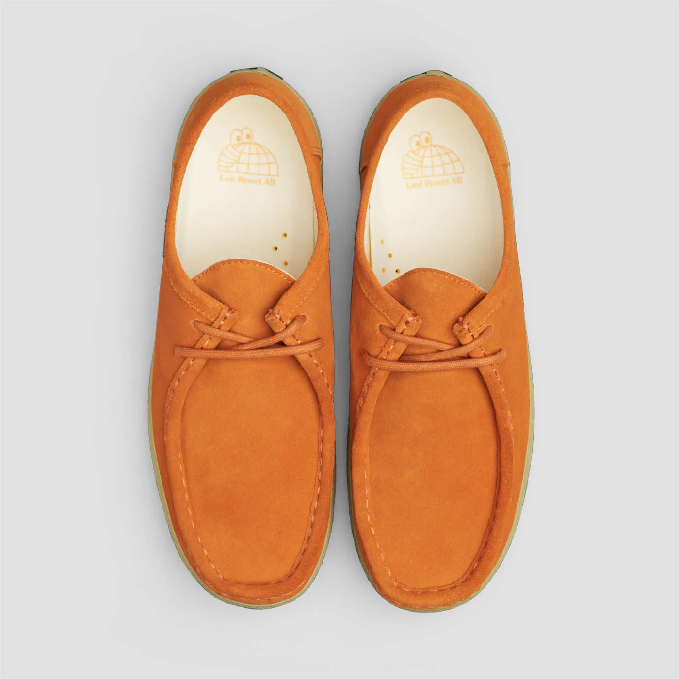 Last Resort AB VM006 Moc Suede Skate Shoes Sun Orange / Gum