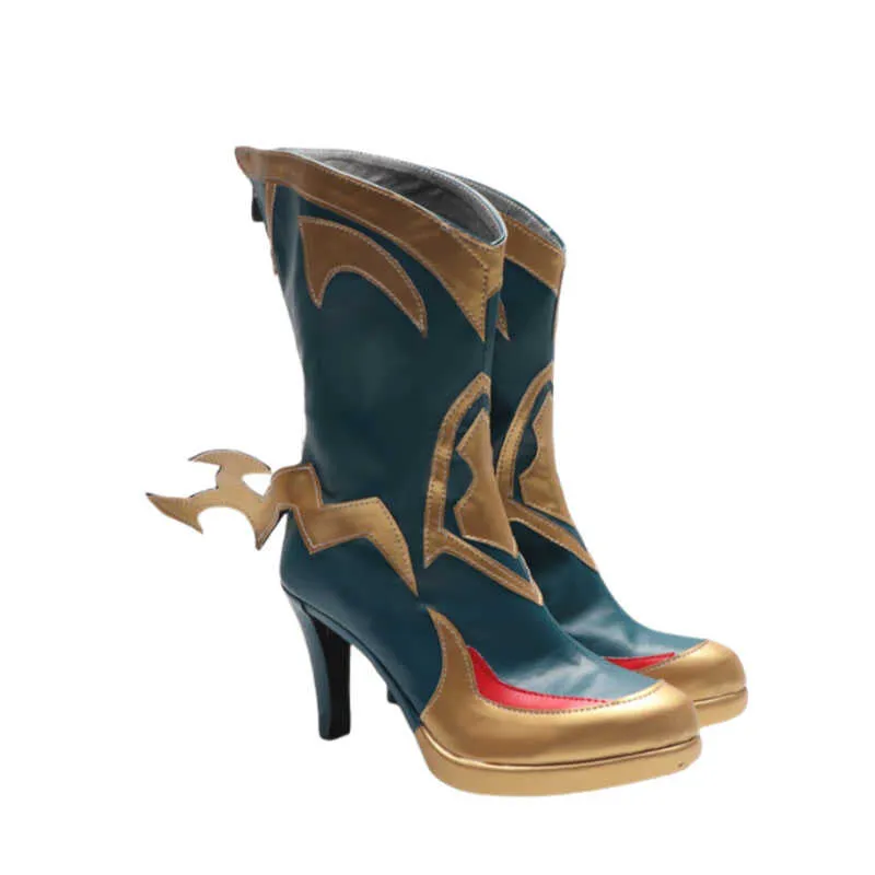 League Of Legends LOL High Noon Evelynn Cosplay Shoes