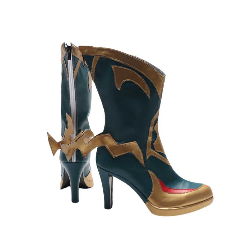 League Of Legends LOL High Noon Evelynn Cosplay Shoes