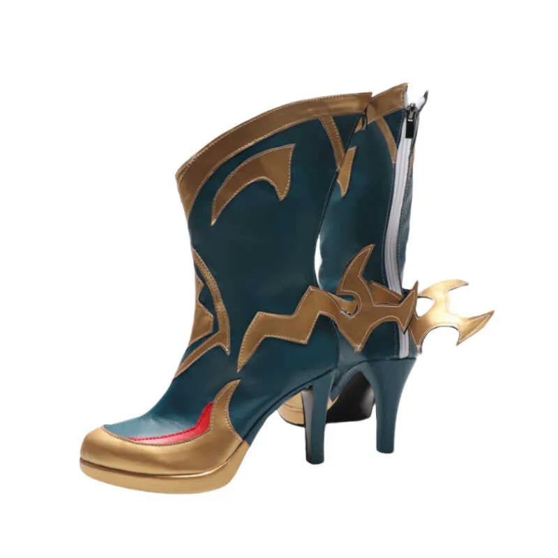 League Of Legends LOL High Noon Evelynn Cosplay Shoes