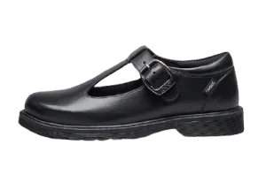 LEATHER T-BAR SHOE