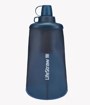 LIFESTRAW 650ML SQUEEZE BOTTLE - MOUNTAIN BLUE