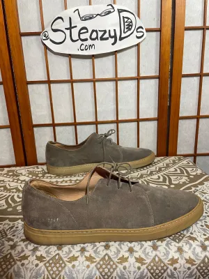 Low Gray Suede Common Projects, 43 10