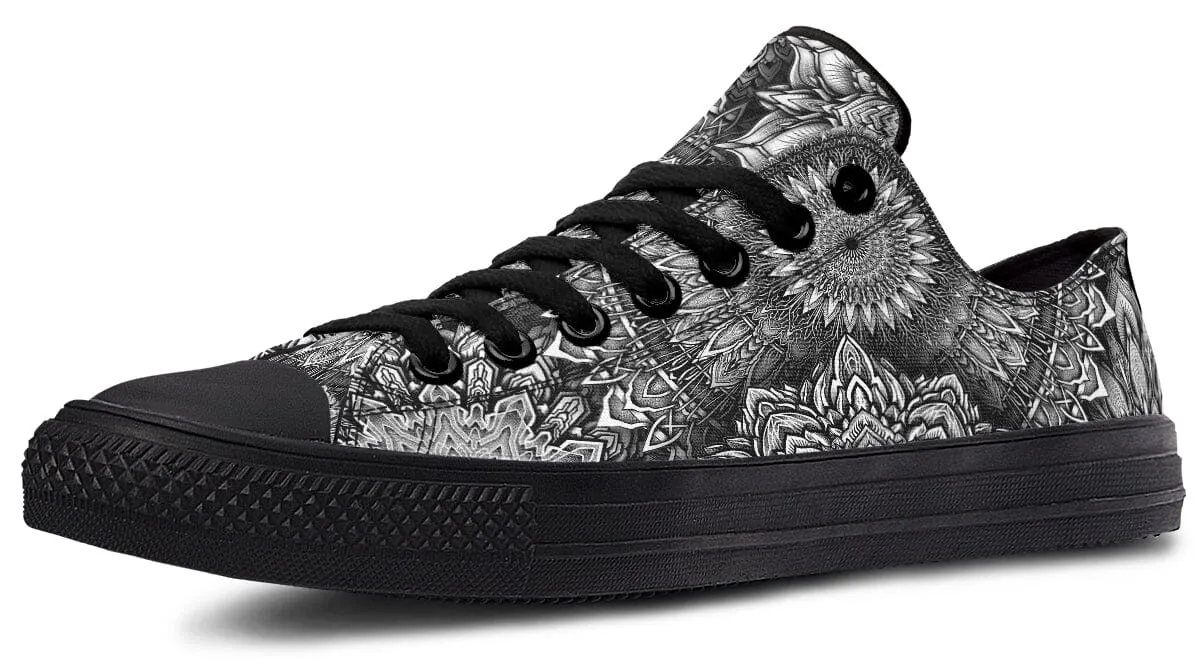 Mandala Bloom Low Top Shoes