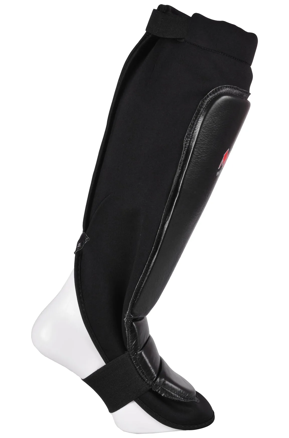 MAR-246B | Genuine Leather MMA Shin Instep Leg Guards