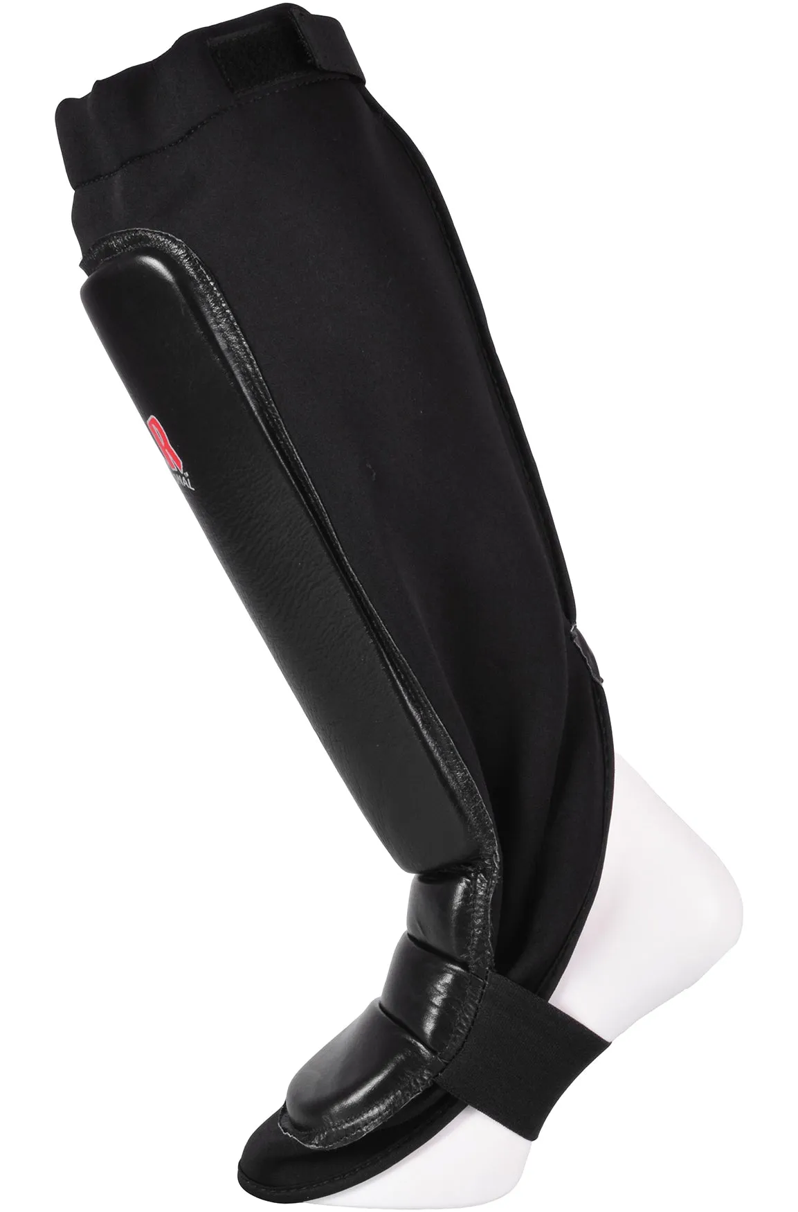 MAR-246B | Genuine Leather MMA Shin Instep Leg Guards