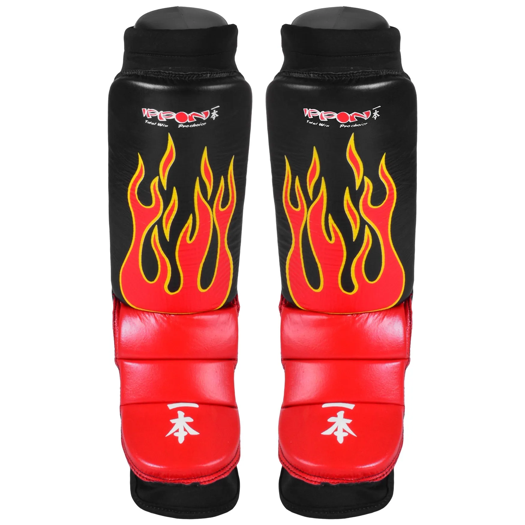 MAR-246D | Genuine Leather MMA Shin Instep Leg Guards