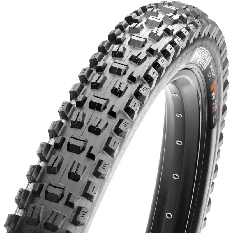 Maxxis, Assegai, Tire, 29''x2.50, Folding, Tubeless Ready, 3C Maxx Grip, Double Down, Wide Trail, 120x2TPI, Black