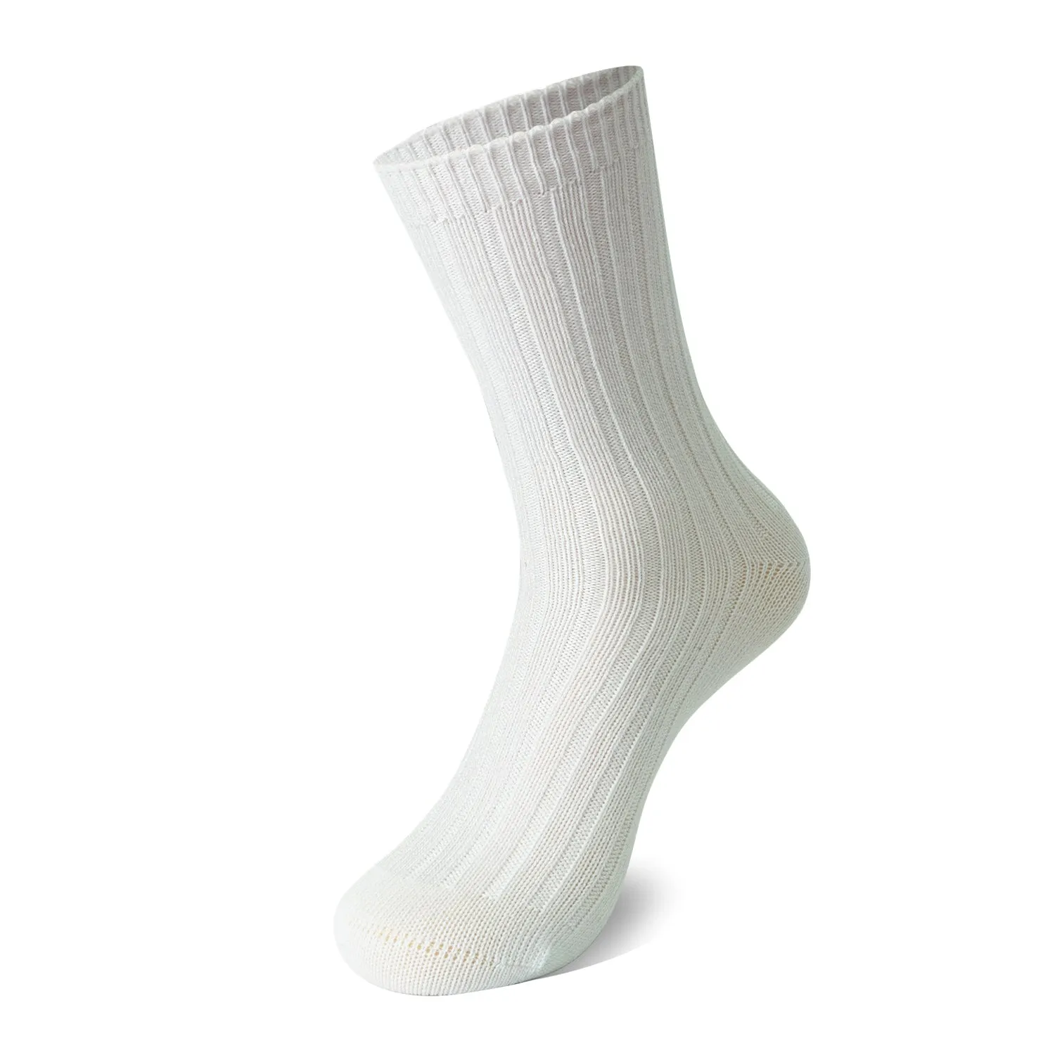 MD Cotton Non-Binding Soft Circulation Crew Socks (2 Pairs)