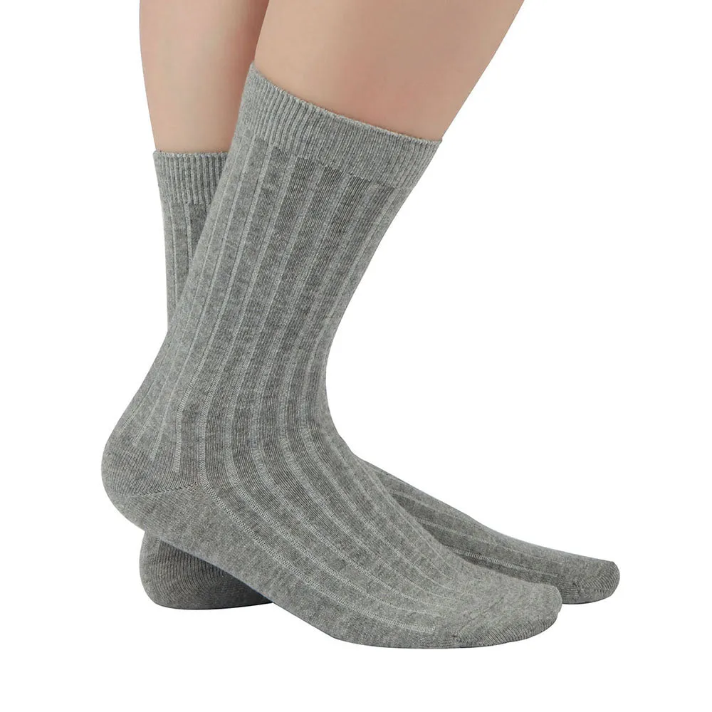 MD Cotton Non-Binding Soft Circulation Crew Socks (2 Pairs)