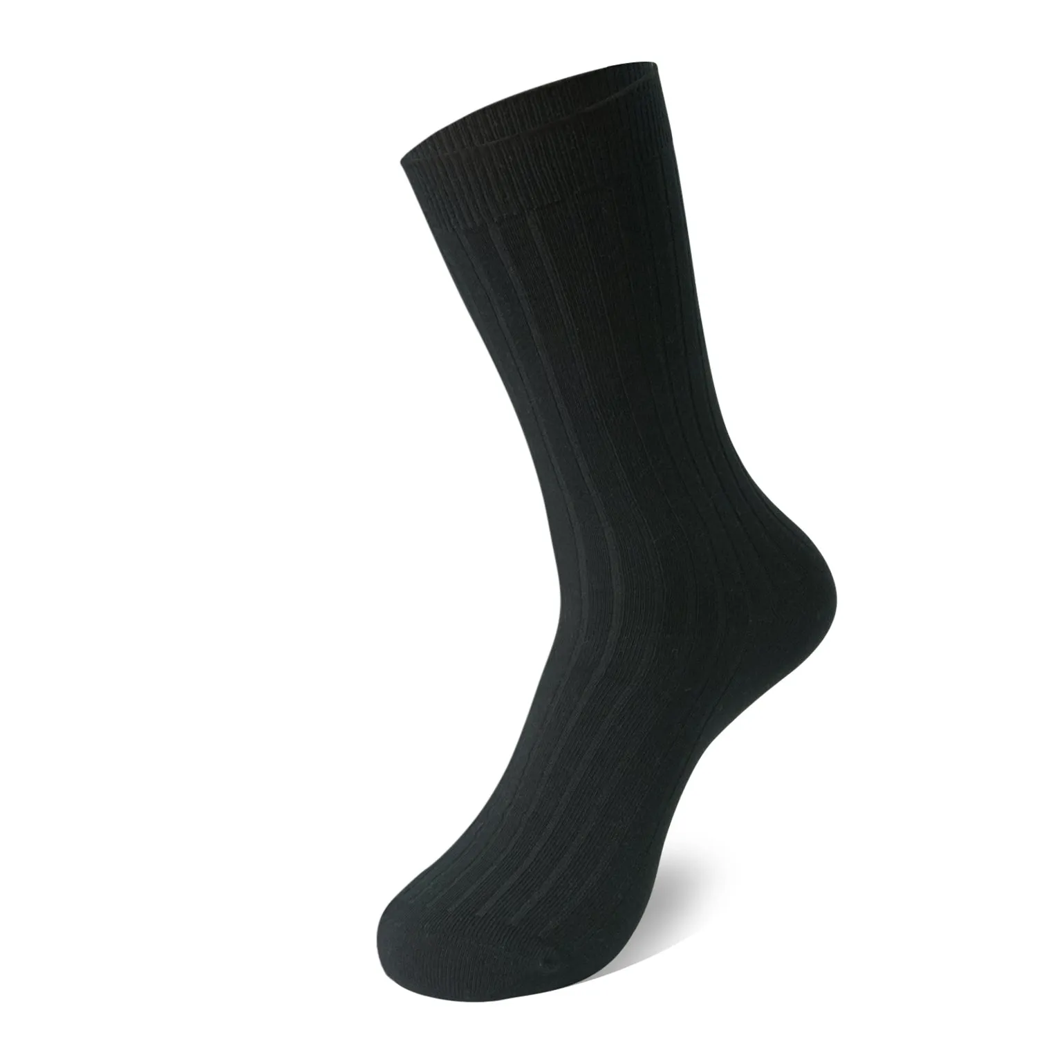 MD Cotton Non-Binding Soft Circulation Crew Socks (2 Pairs)