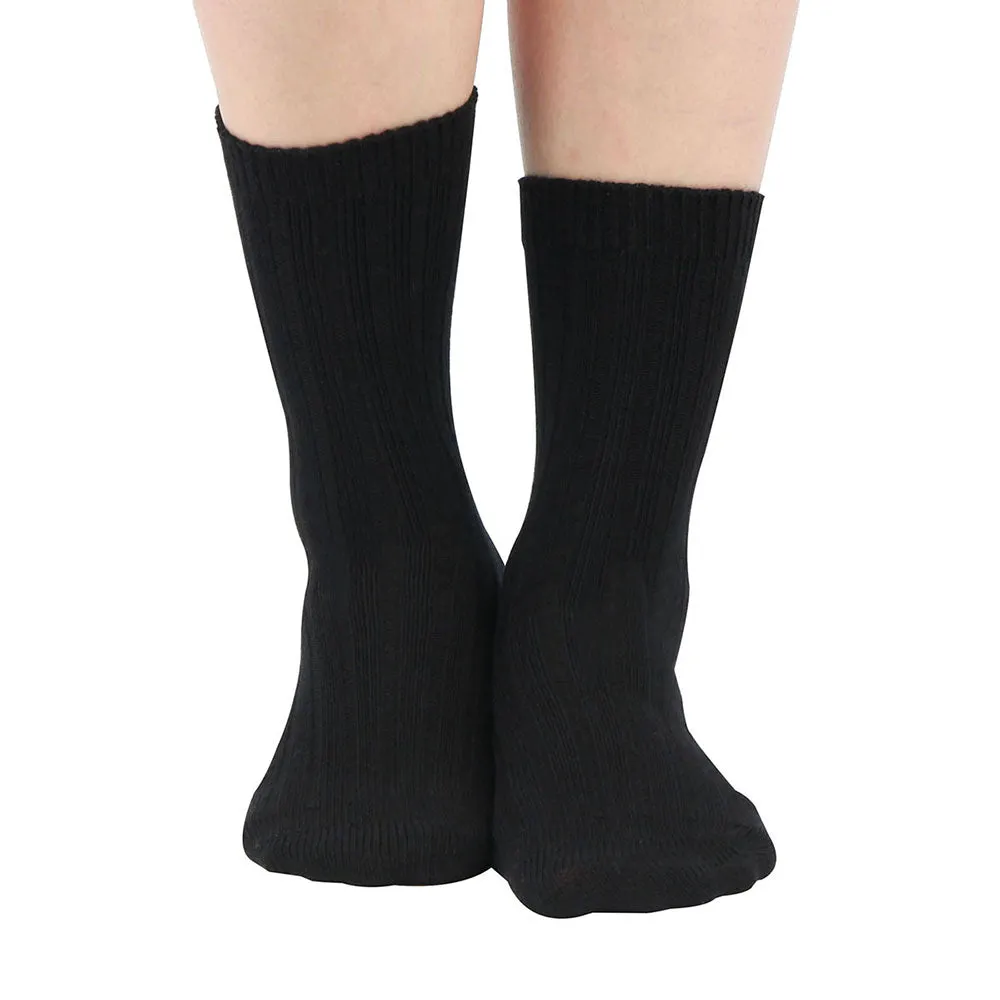 MD Cotton Non-Binding Unisex Circulatory Crew Socks