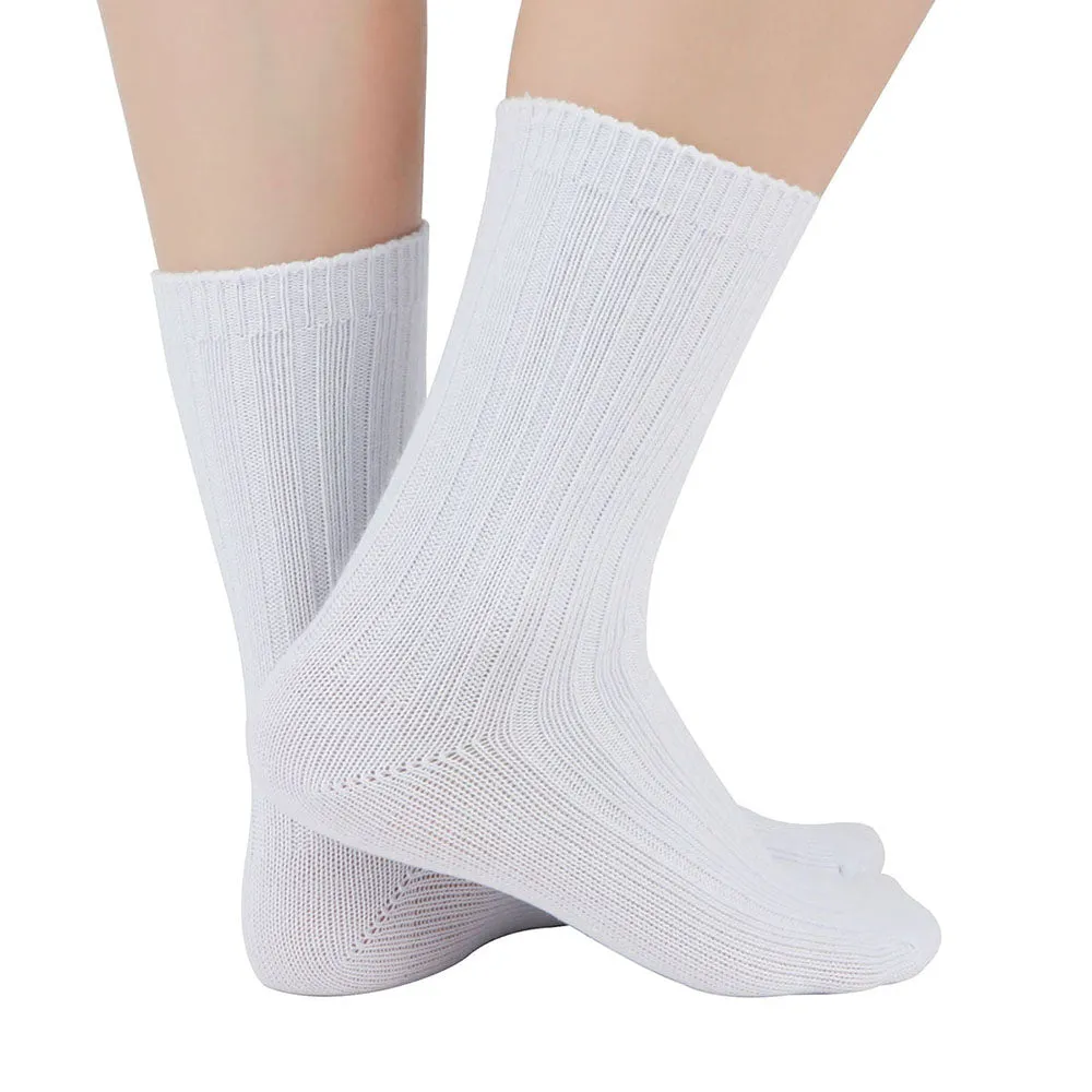 MD Cotton Non-Binding Unisex Circulatory Crew Socks