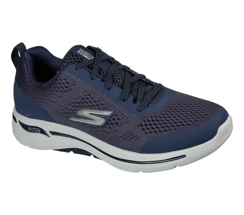 Men's Wide Fit Skechers Go Walk IDYLLIC 216116 Arch Fit Trainers