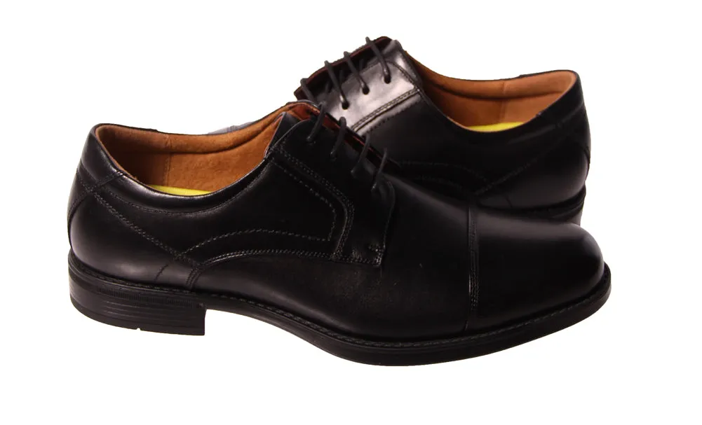 Midtown Cap Toe Oxford in Black by Florsheim