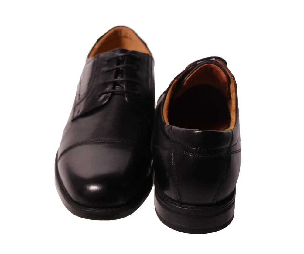 Midtown Cap Toe Oxford in Black by Florsheim