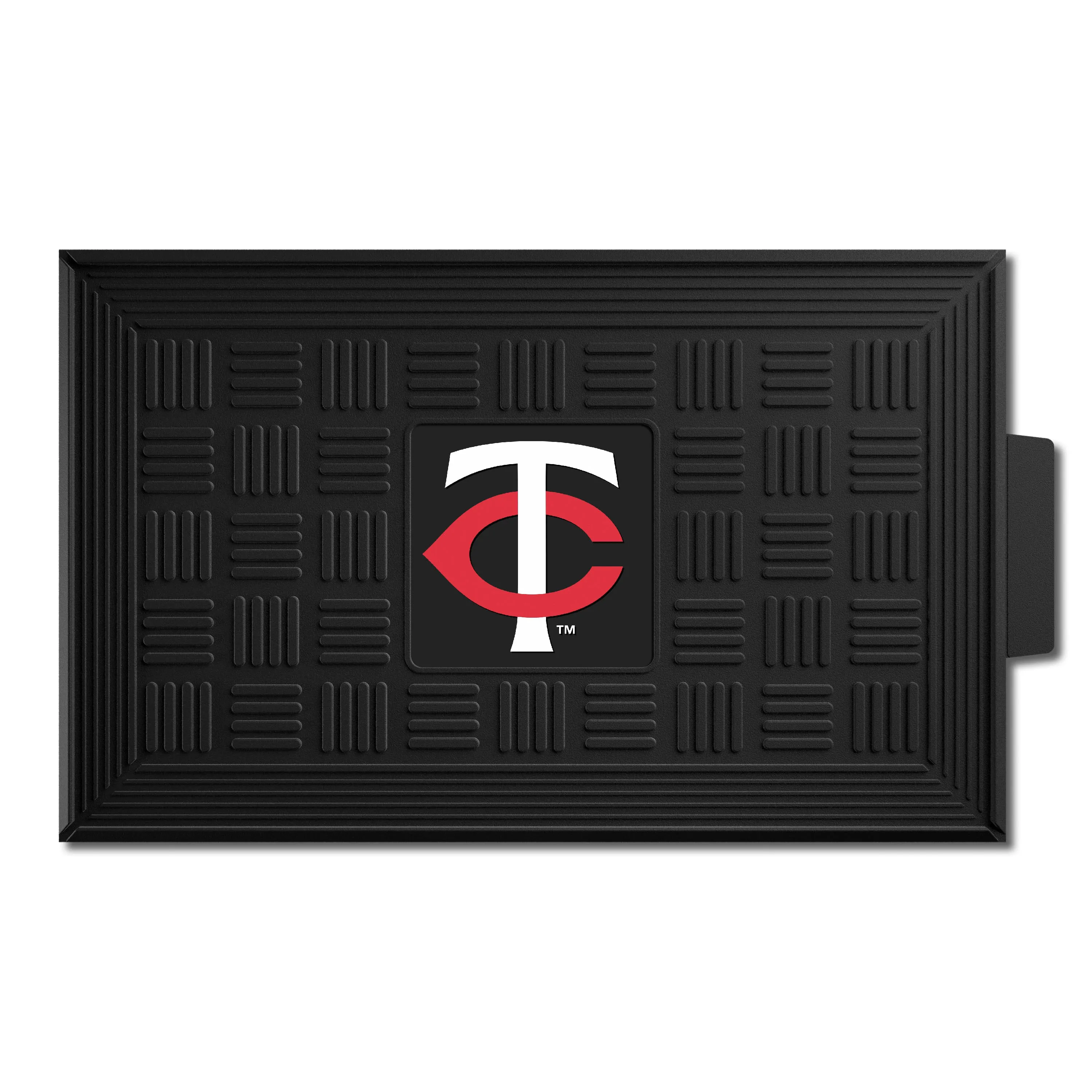 Minnesota Twins Heavy Duty Vinyl Medallion Door Mat - 19.5in. x 31in.