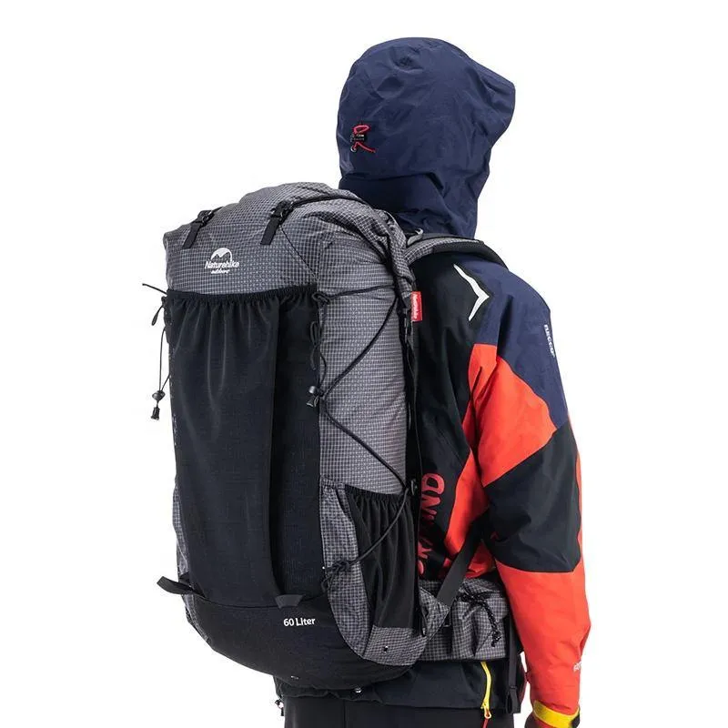 Naturehike 60L   5L Multifunctional Mountain Bag with Rain Cover