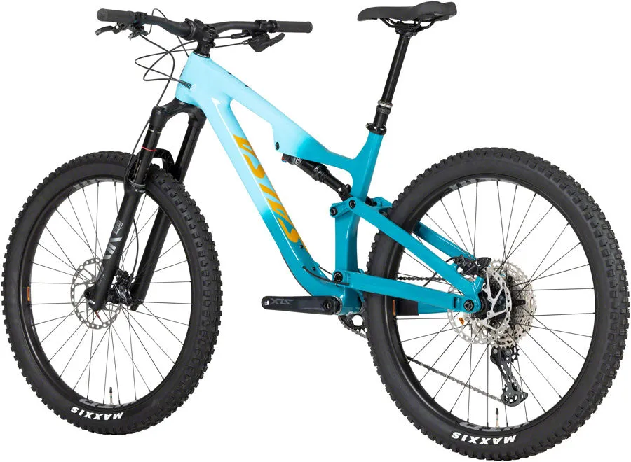 NEW 2023 Salsa Rustler C SLX Carbon Trail Mountain Bike, 27.5", Teal Fade