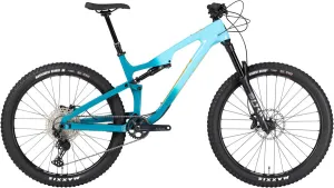 NEW 2023 Salsa Rustler C SLX Carbon Trail Mountain Bike, 27.5", Teal Fade