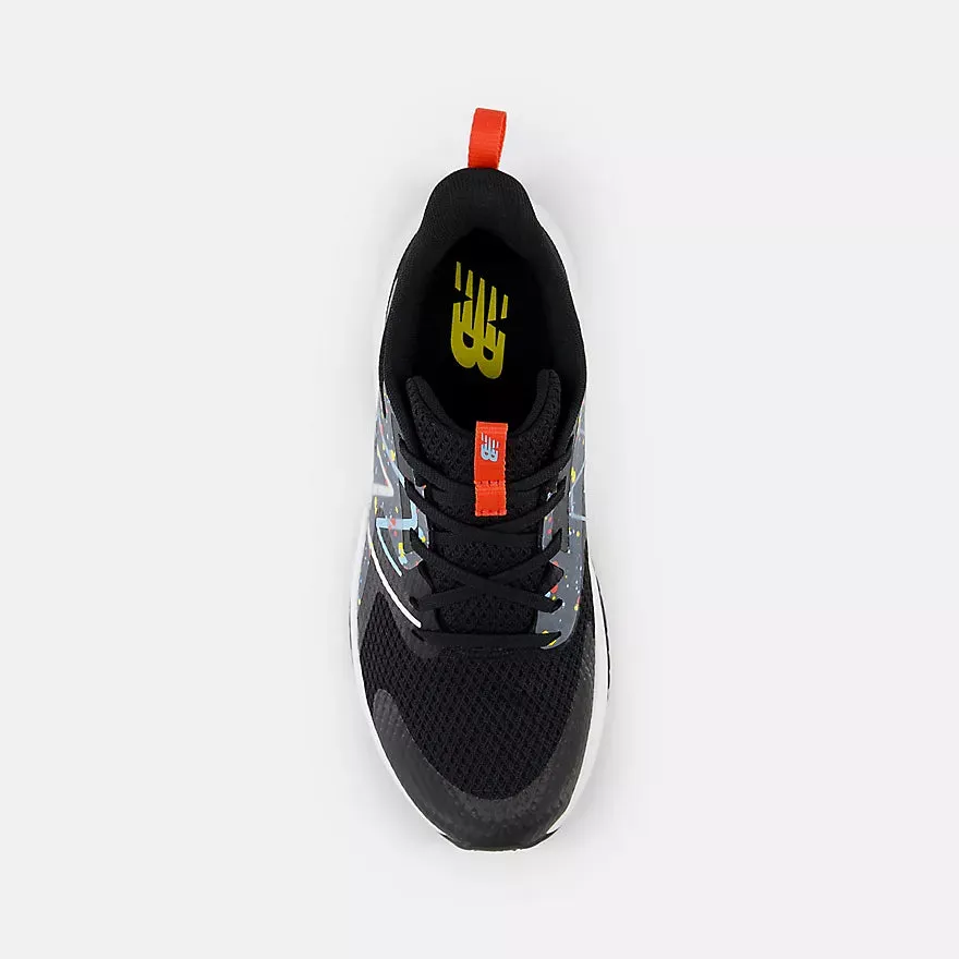 New Balance Black Rave Run Youth Sneaker