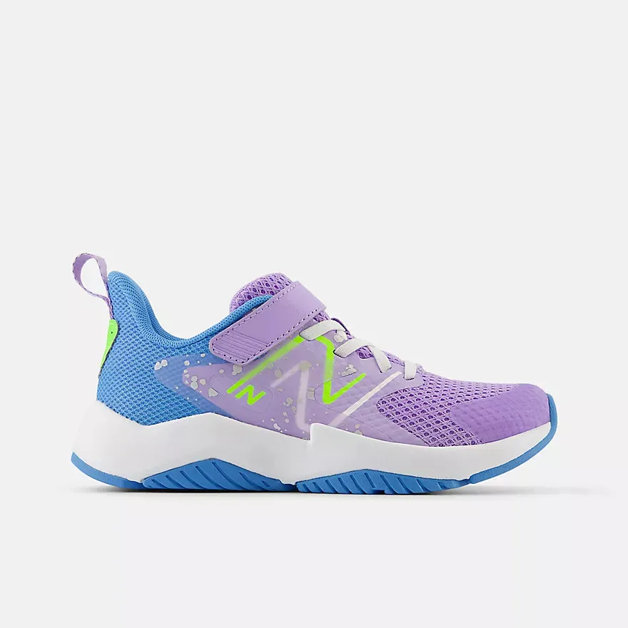 New Balance Lilac Glo Rave Run A/C Youth Sneaker