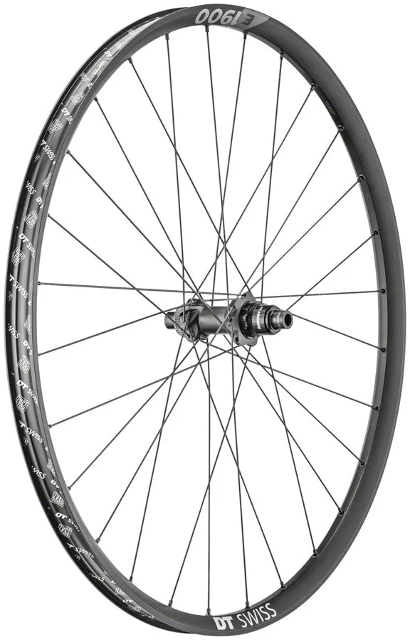 NEW DT Swiss E 1900 Spline 30 Rear Wheel - 29 12 x 148mm Center-Lock XD Black