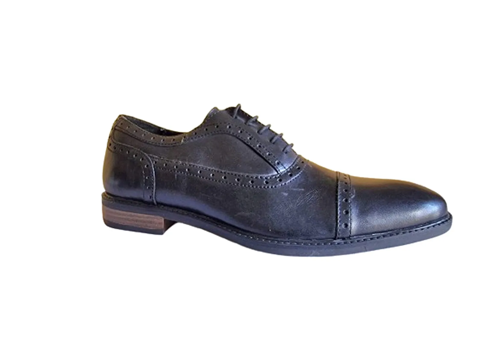 Next Black Semi Brogues Oxford Boys / Mens Shoes