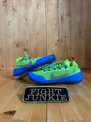 NIKE FREE HYPERFEEL Women's Size 7.5 Trail Running Shoes Sneakers Green & Blue