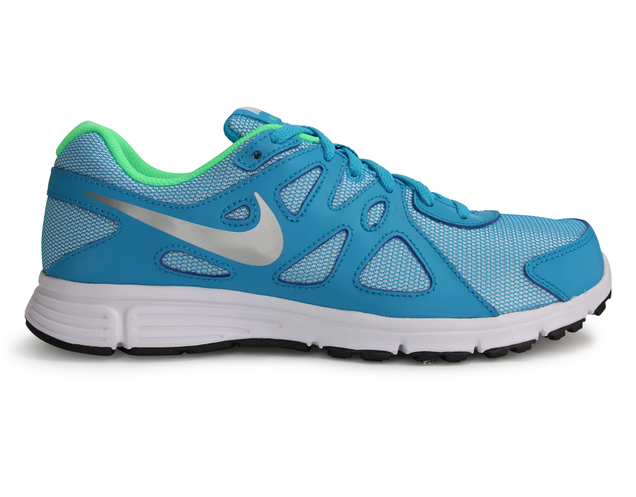 Nike Kids Revolution 2 GS Blue Lagoon/ Metallic Silver