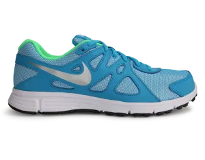 Nike Kids Revolution 2 GS Blue Lagoon/ Metallic Silver