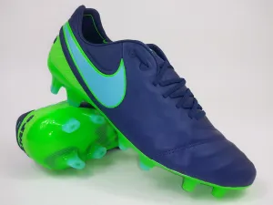 Nike Tiempo Legend VI FG Navy Green