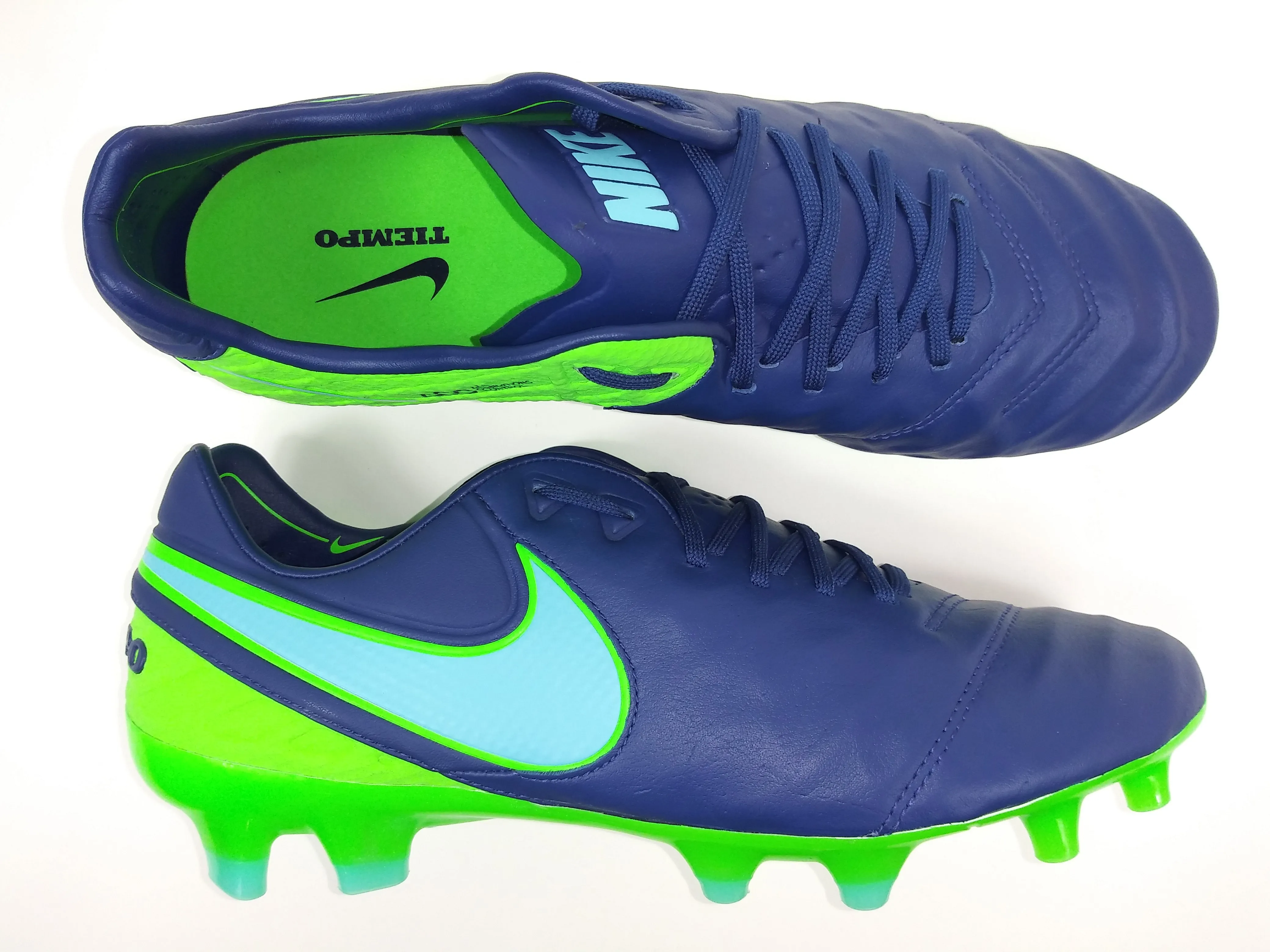 Nike Tiempo Legend VI FG Navy Green